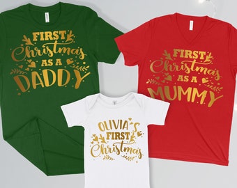 mummy daddy and baby christmas jumpers