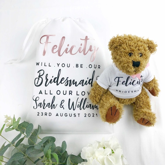 bridesmaid teddy