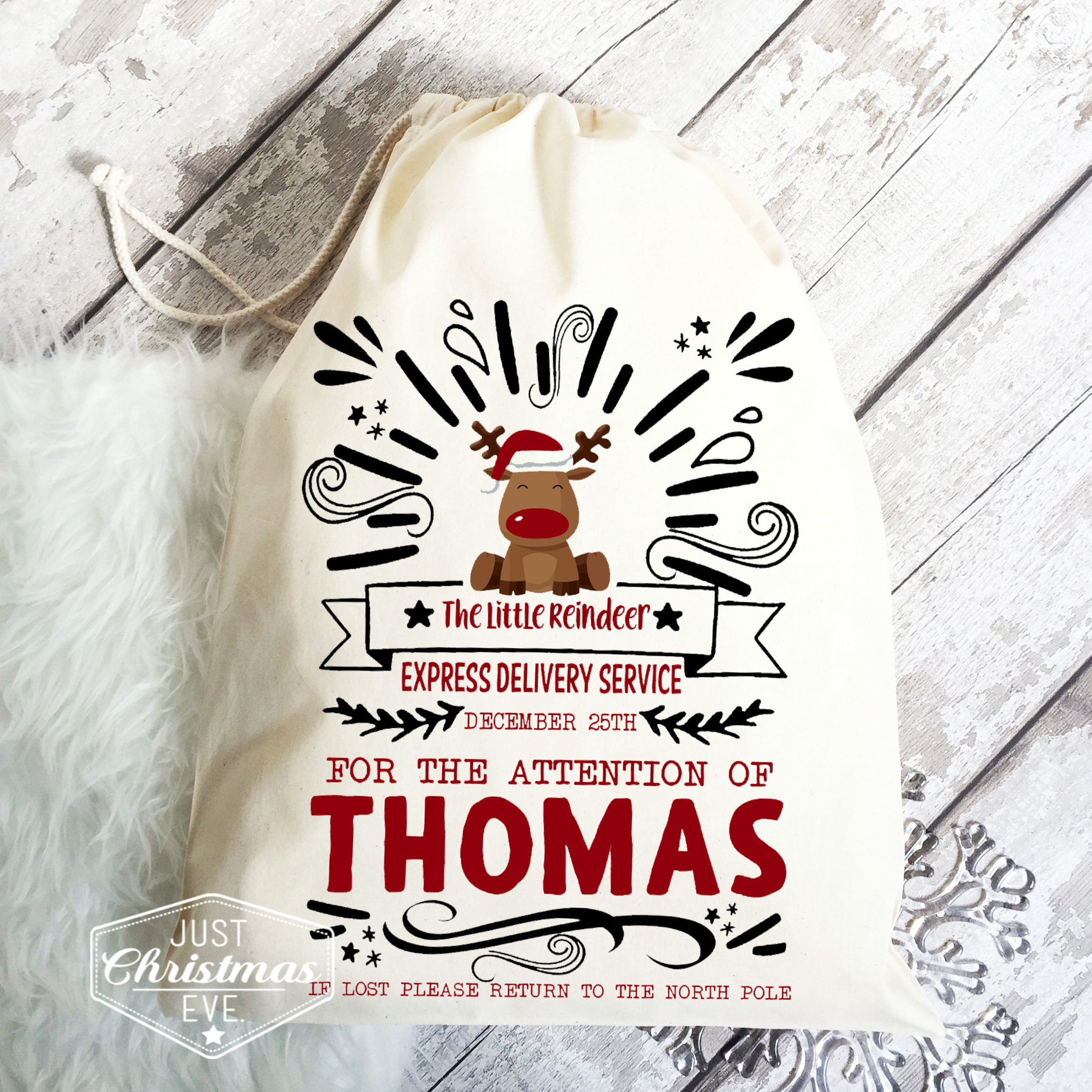 Santa Sack Personalisierte Weihnachten Sack Etsy