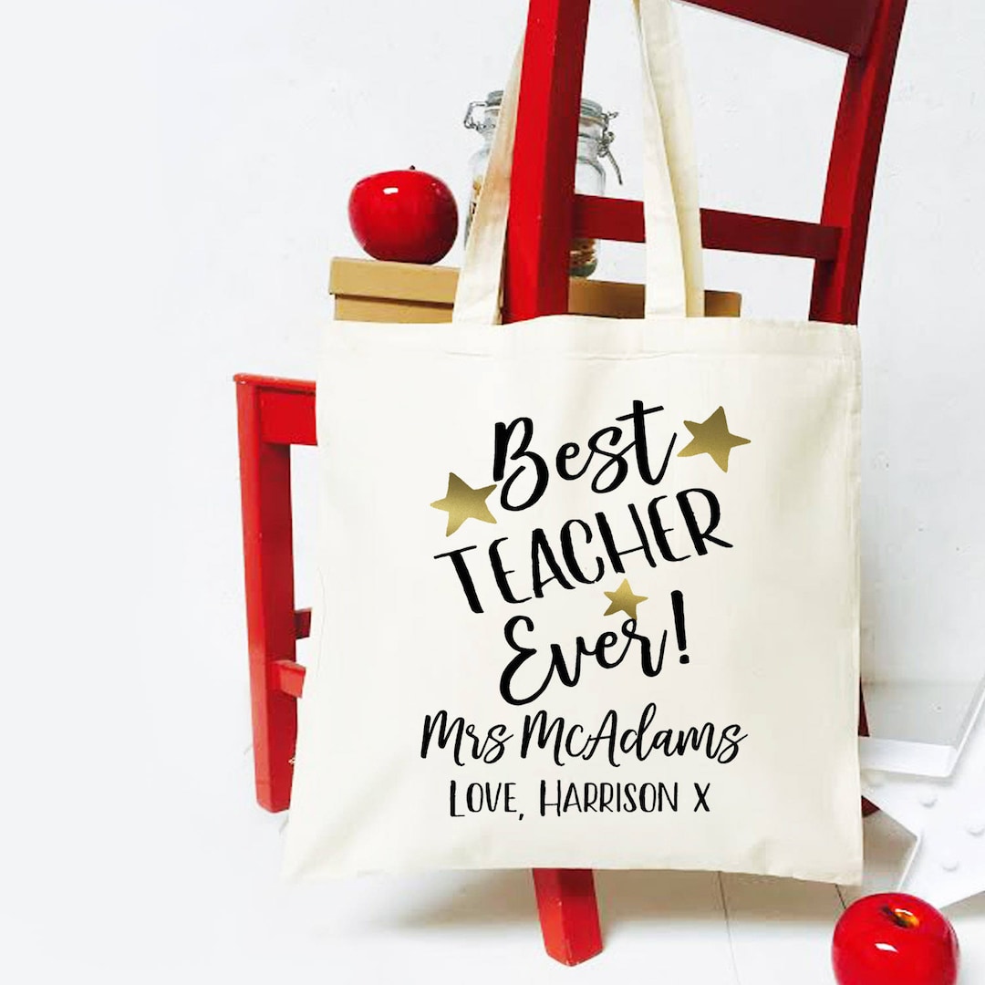 Best Teacher Ever Thank You Teacher Gift Idea. Personalised Etsy UK
