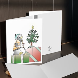 À la maison pour les fêtes - Ensemble de cartes de voeux saisonnières