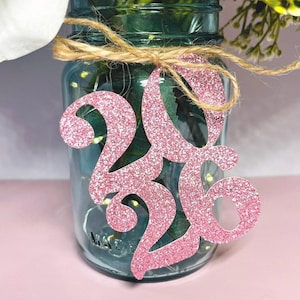 2026 Graduation Centerpiece Cutouts (Set of 9) – Party Table Decorations | Multiple Colors Available