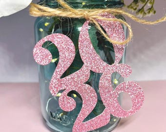 2026 Graduation Centerpiece Cutouts (Set of 9) – Party Table Decorations | Multiple Colors Available