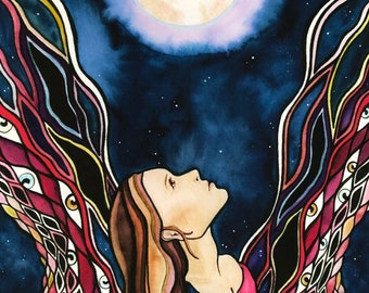 Celestial Cloak 8.5x11 fine art print