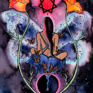 Eclipse Elixir; 5x7 altar print