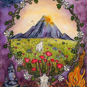 Capricorn’s World; 8.5x11 fine art print