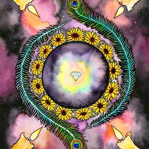 Self Marriage; 5x7 altar print
