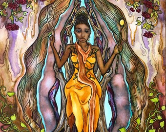 Holistic Hierophant 8.5x11 fine art print