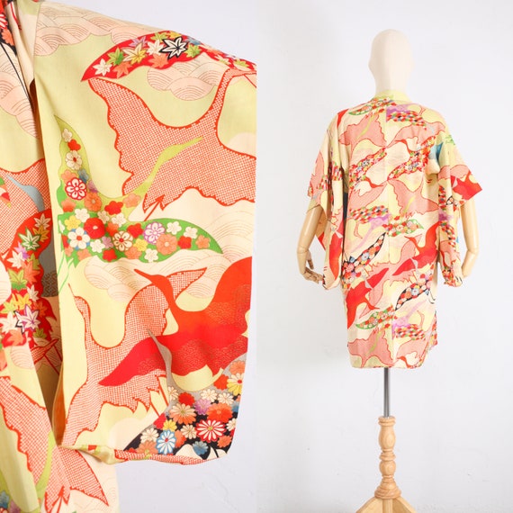 Vintage Kimono | Vintage Silk Kimono | Vintage Jap