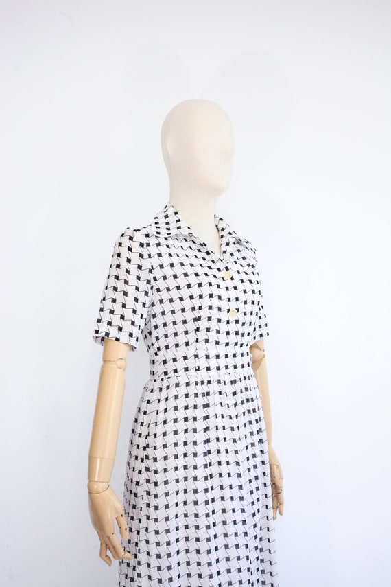 70's Vintage Cotton Dress | Japanese Vintage Dres… - image 6