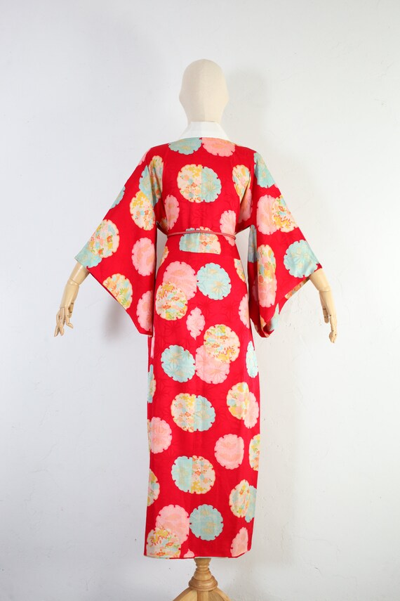 Antique Japanese Kimono | 20s 30s Traditional Sil… - image 8