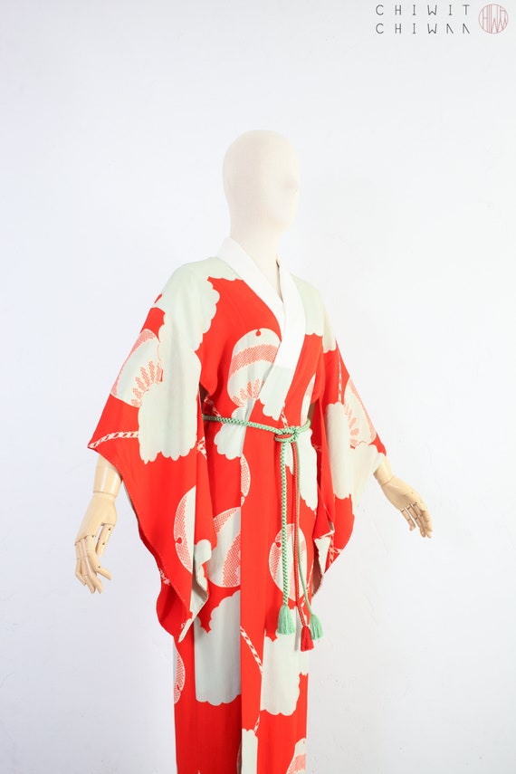 Antique Japanese Kimono | 20s 30s Japan Silk Kimono |… - Gem
