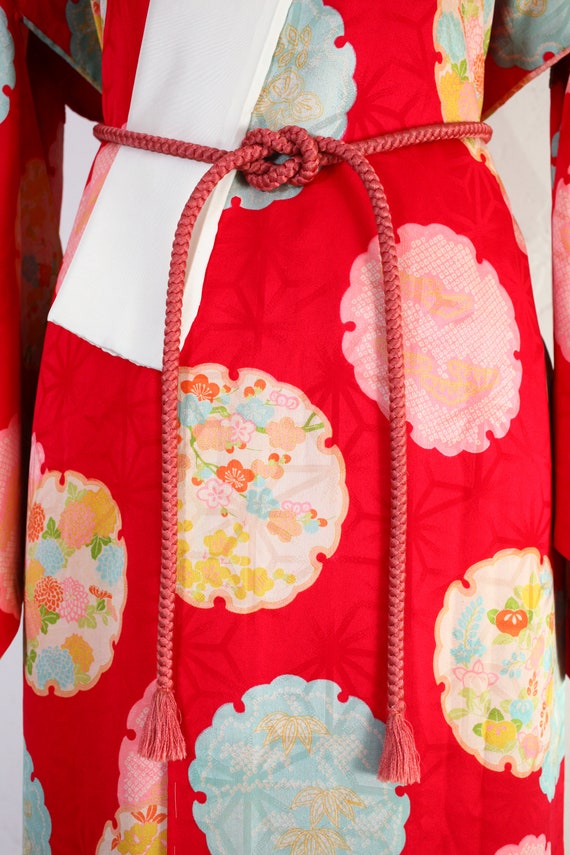 Antique Japanese Kimono | 20s 30s Traditional Sil… - image 4