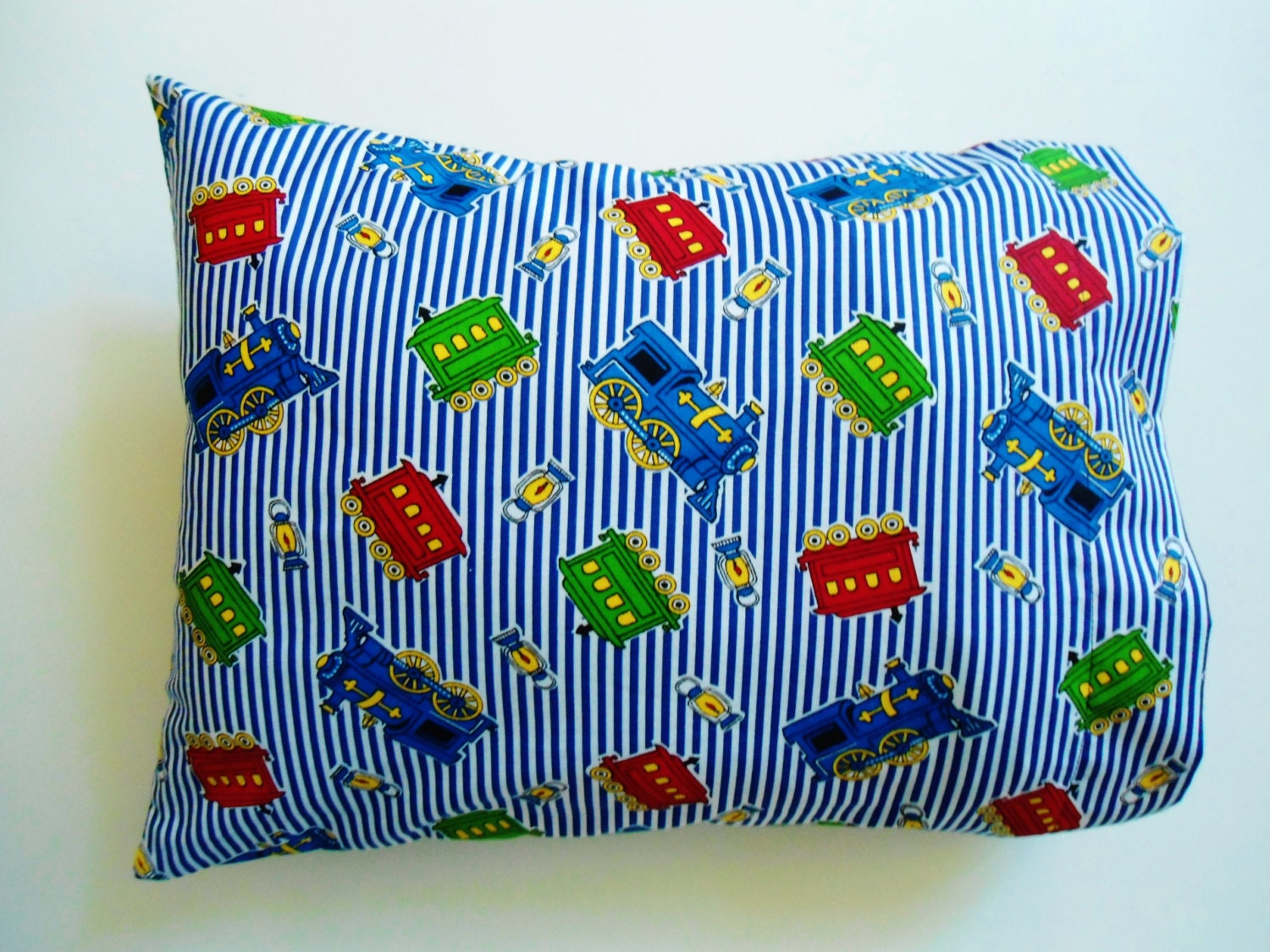 Train Pillowcase Camp Pillow Pillowcase Travel Pillowcase Etsy