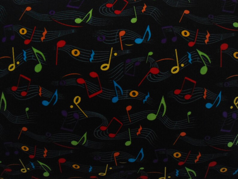 Notes Pillow Pillowcase Travel Pillowcase Toddler Pillowcase 17 x 13 Pillow Cover Music Notes Pillowcase Handmade Notes Pillow Case