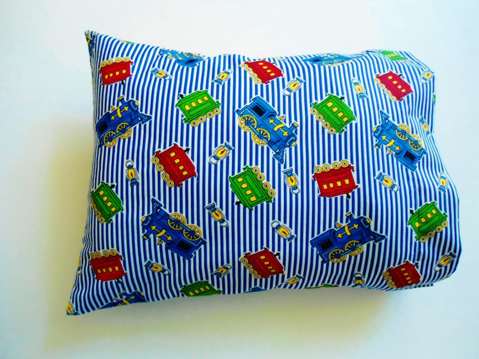 Train Pillowcase Camp Pillow Pillowcase Travel Pillowcase Etsy