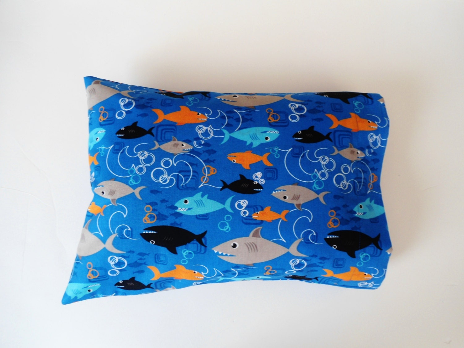 Sharks Pillowcase Camp Pillow Pillowcase Travel Pillowcase Etsy