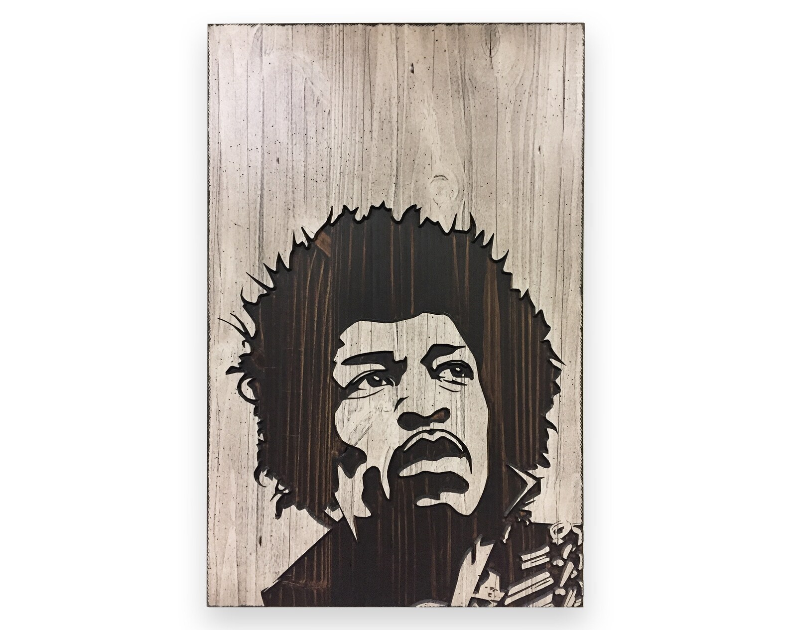 3D Wall Art Carved Jimi Hendrix Art Jimi Hendrix Wall Etsy