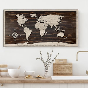 Pottery Barn Map Etsy