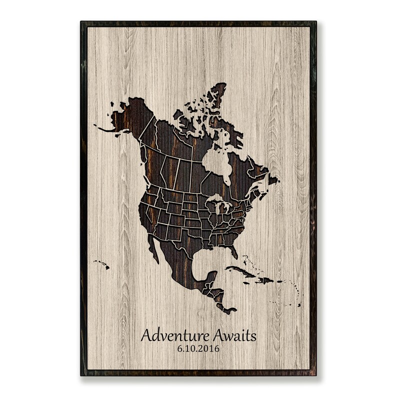 Carved North America Push Pin Map - Il 794xN.3879067606 96k3