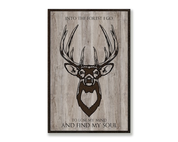 Carved Deer Wall Art Deer Hunting Bow Hunting Decor Archery