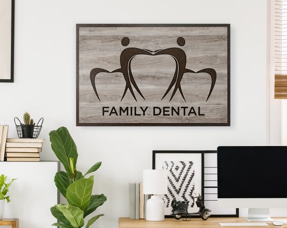 Buy Dental Business Sign Dentistry Logo Dentist Office Online in India -  Etsy