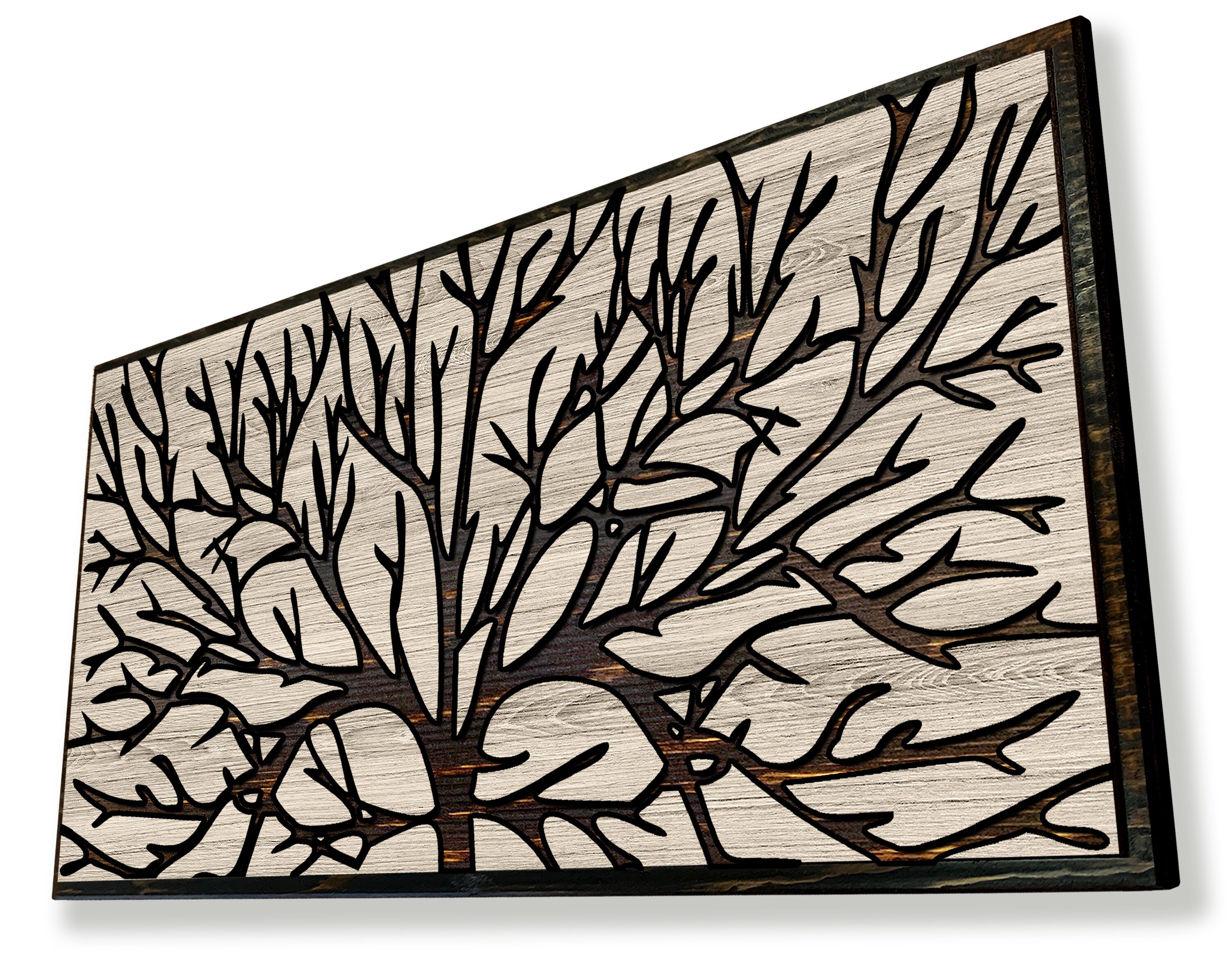 Home Wall Decor Abstract Tree Wall Art Branch decor for Etsy