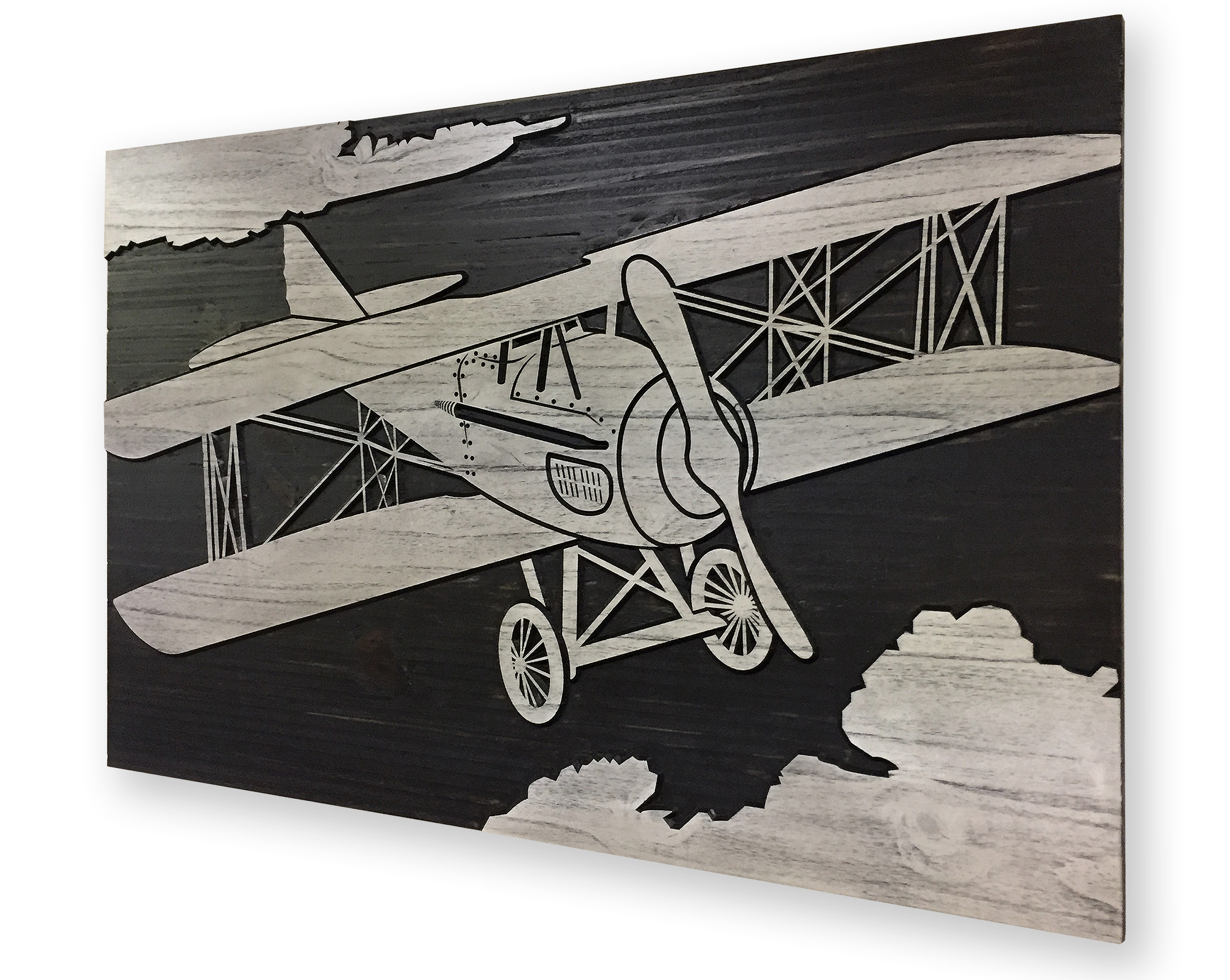 Airplane Wall Decor Wood Wall Art Home Decor Idea Birthday Etsy