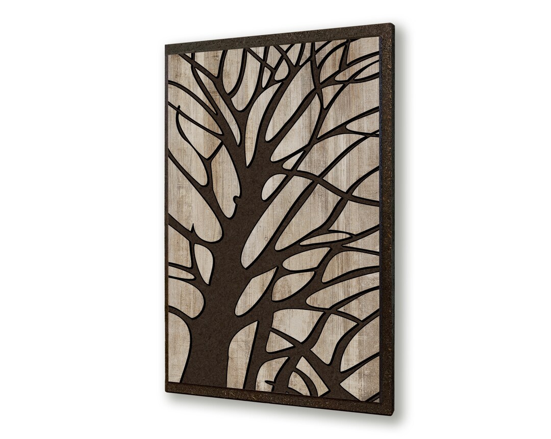 Tree Wall Decor, Wood Wall Art, Birch Tree Art, Home & Business Decor, Unique  Wall Decor Idea, Rustic, Shabby Chic, Vintage, Carved Wood 