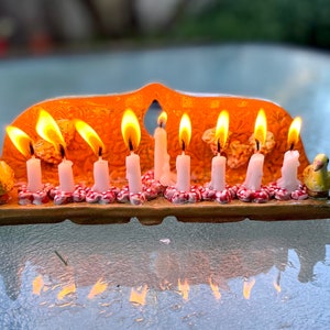 Beautiful Birds Menorah | Jewish Gifts | Judaica | Chanukah | Jewish Art | Jewish Wedding | Chanukah Menorah | Judaica Art | Hanukah