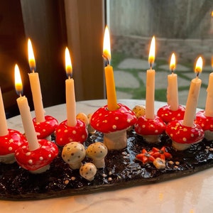Fairy Lights Menorah | Jewish Gifts | Judaica | Chanukah | Jewish Art | Jewish Wedding | Chanukah Menorah | Judaica Art | Hanukah