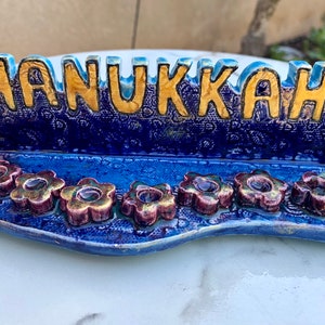 Menorah | Chanukah Menorah | Hanukkah Menorah | Modern Menorah | Menorahs | Hannukah Menorah | Mini Menorah | Jewish Home Decor