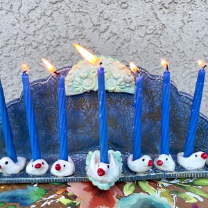 Traditional Style Menorah | Jewish Gifts | Judaica | Chanukah | Jewish Art | Jewish Wedding | Chanukah Menorah | Judaica | Hannukiah