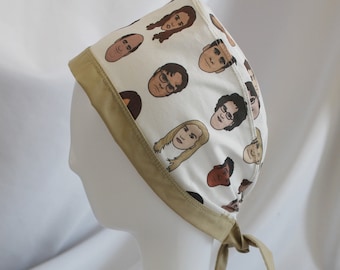 The Office Faces Surgical Scrub Cap Dental Chemo Hat