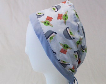 Grogu Surgical Scrub Cap Chemo Dentist Hat