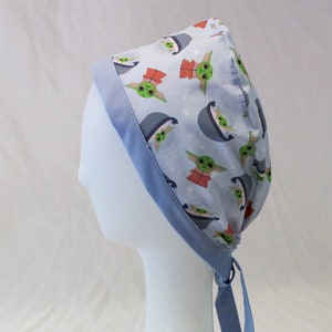 Grogu Surgical Scrub Cap Chemo Dentist Hat