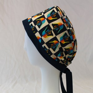 Technicolor Vader Surgical Scrub Cap Dentist Vet Chemo Hat