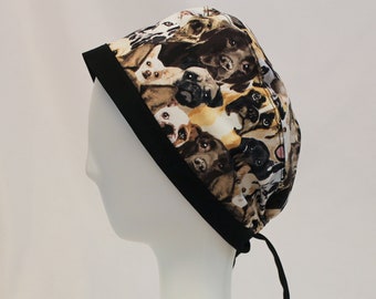 Dogs Surgical Scrub Cap Dentist Vet Chemo Hat