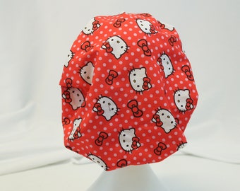Cat Pokemon Bouffant Surgical Dental Scrub Cap Chemo Hat