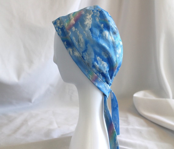 Rainbows Surgical Scrub Cap Chemo 