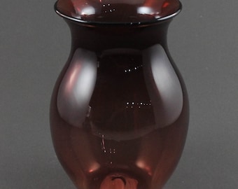 Hand Blown Red Vase