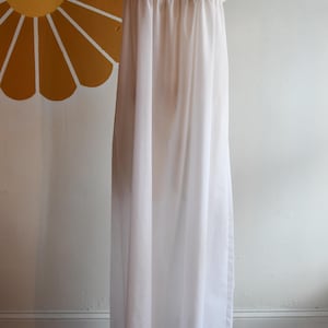 Vintage Handmade French Lace 100% Cotton Nightgown // Antique Style Victorian Boho Nightgown Maxi Dress