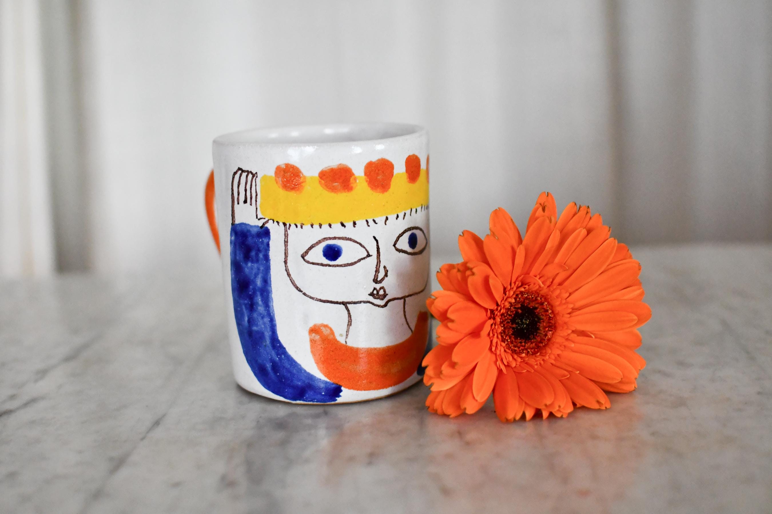 Desimone Italy 64 Art Pottery Mug - Used - Etsy