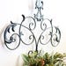 Over the Door Wreath Hanger, Scroll Wreath Hanger, Black Door Wreath Hanger, Fancy Wreath Hanger, Pretty Wreath Hanger, Large Wreath Hanger