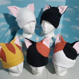 Kitty Katze Ohr Fleece Mütze
