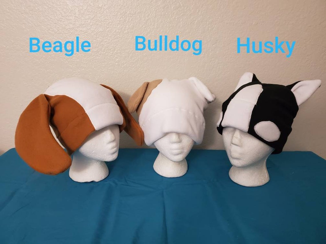 Dog ear hats Etsy