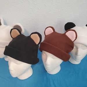 Bear Ear Fleece Hat