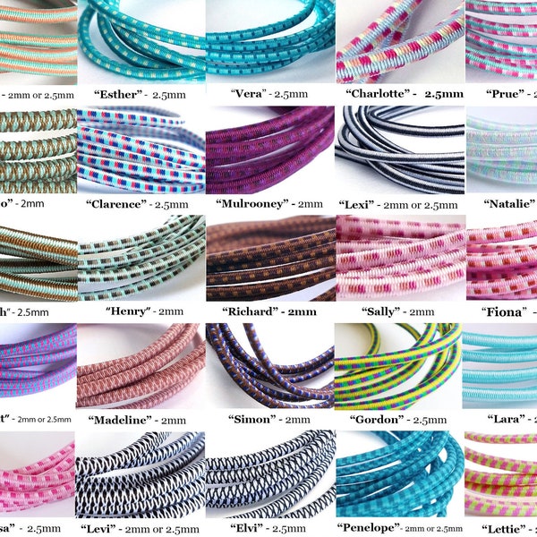 Elastic Cord Etsy
