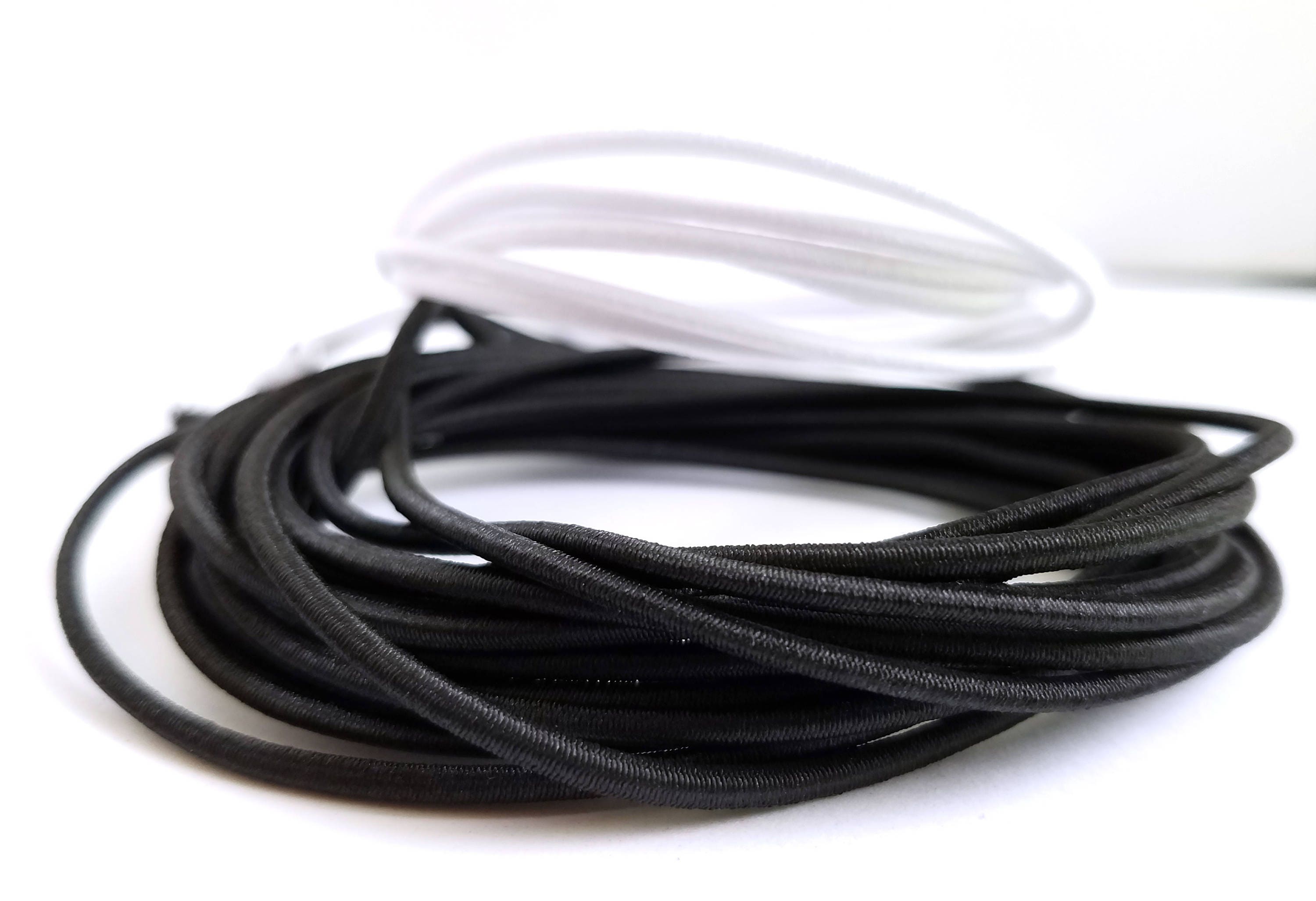 2MM Nylon Coated Round Elastic Cord Stretch Stretchable Beading