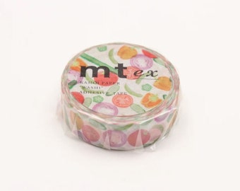 MT Washi Tape Vegetable MT Masking Tape Decorative Tape / Japan Planner Sticker / Paper Tape 10m